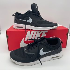 NIKE AIR MAX Thea Sneakers Black size 7 running shoes